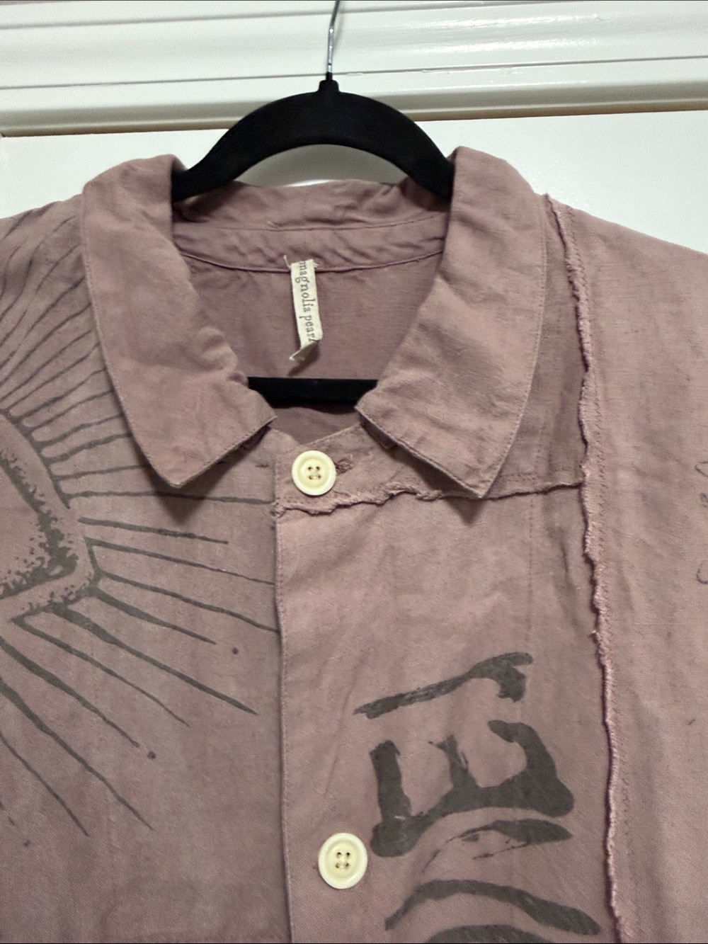 Magnolia Pearl Frida collection wells painters smock coat jacket - Picture 5 of 13